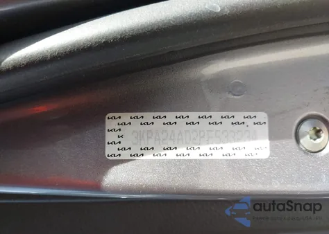 2023 Kia Rio S z USA, uszkodzony, nr VIN 3KPA24AD2PE533234